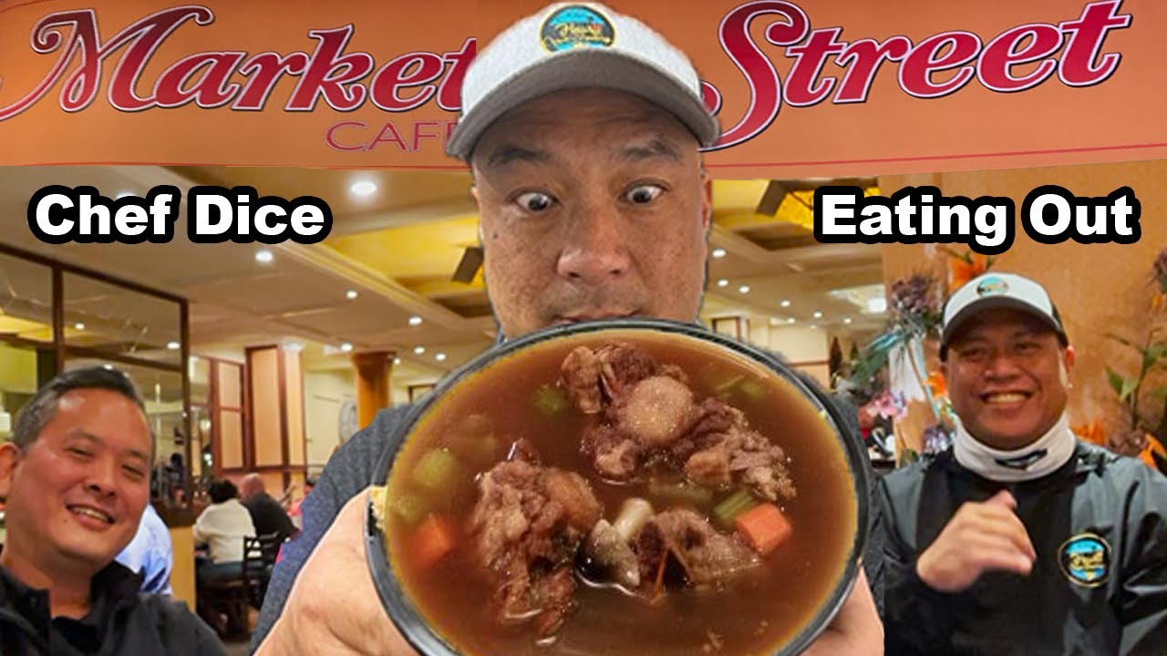 Downtown las vegas must try Market street cafe the famous oxtail soup