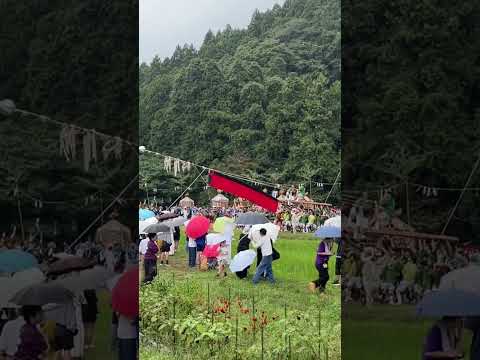 2025年七尾市中島町お熊甲祭り（島田くずし）