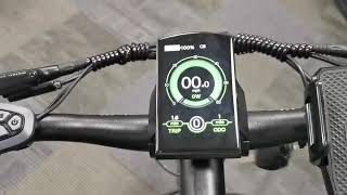 Wallke eBike Display Advanced Settings 