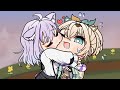 【手描き】猫又おかゆに甘い風真いろは【ハルノコ/ホロライブ/切り抜き】
