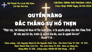 HTTL THỦ ĐỨC - Chương trình thờ phượng Chúa - 26/04/2020