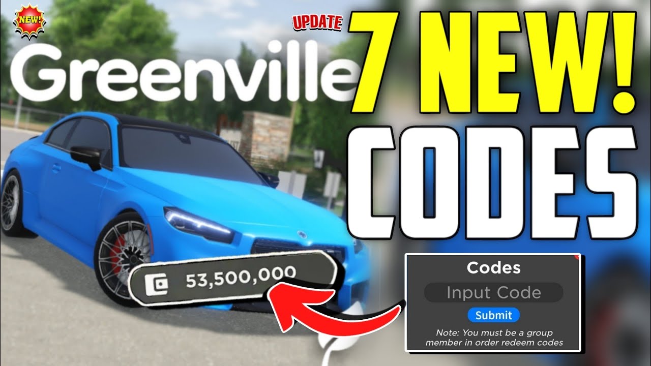 *UPDATE! CODES* GREENVILLE ROBLOX CODES 2025 GREENVILLE CODES 2025