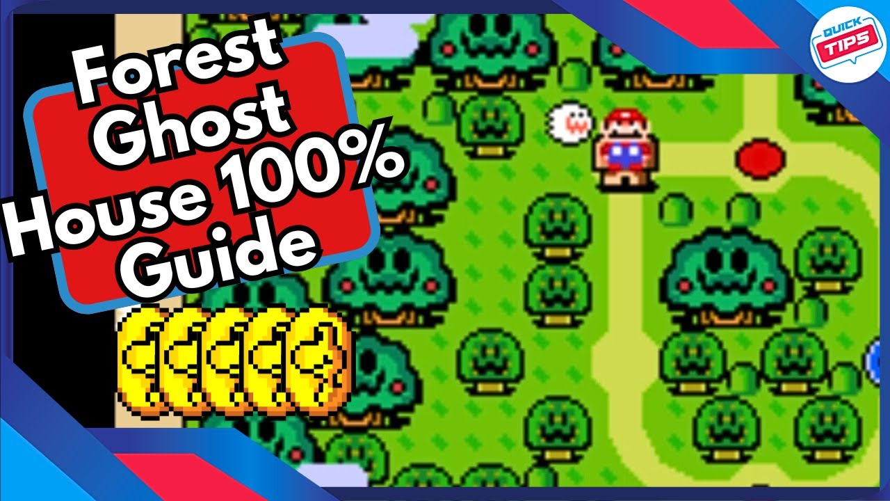 Forest Ghost House 100% Guide All Dragon Coins & Secret Exits in