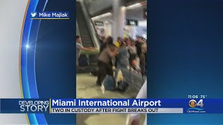 Brawl Breaks Out At Miami International Airport