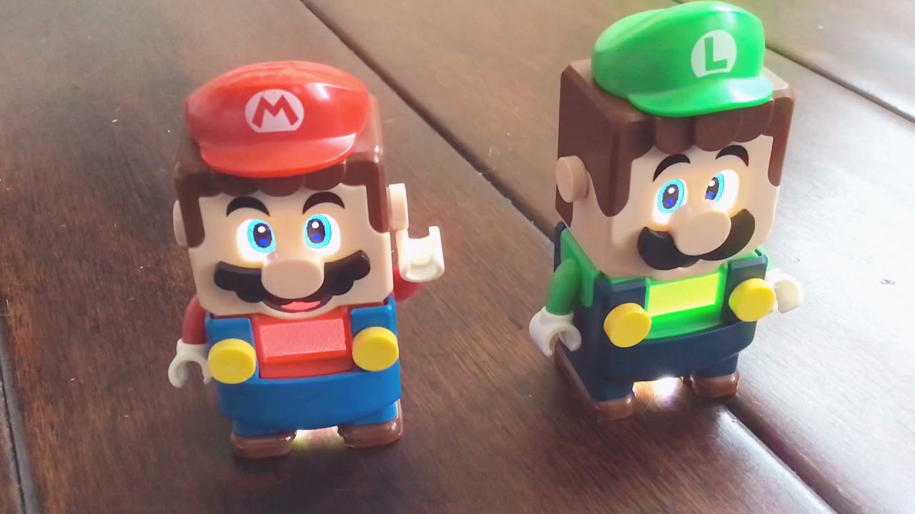 How connect your LEGO Luigi & LEGO mario