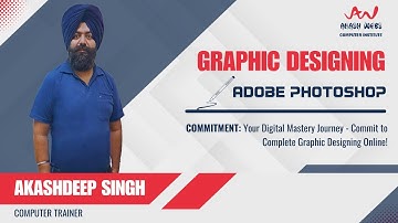 1. PHOTOSHOP COMMITMENT | Graphic Designing tutorial in Punjabi Language