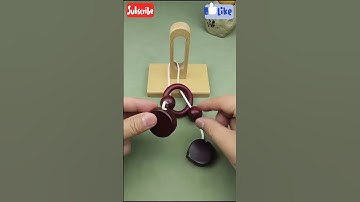 The Impossible Ring Puzzle: Can You Solve It? (3 Secret Methods Revealed!) 🔗🧩 #puzzle #iq #shorts