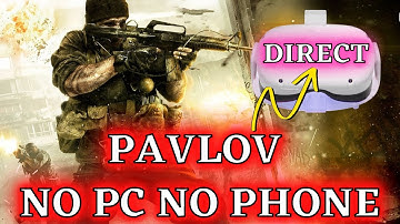PAVLOV VR DIRECTLY ON THE QUEST NO PC NO PHONE - APP LAB QUEST 2