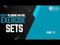 SET PART 2 || NCERT PLUSONE EXERCISE || TELLA CLASSES