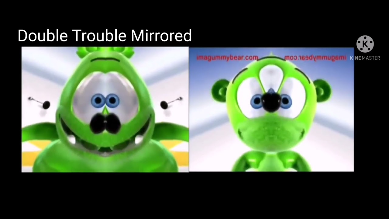 resultion mirrors of gummy bear YouTube