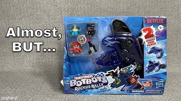 Transformers BotBots Ruckus Rally Outta Controller Opening!