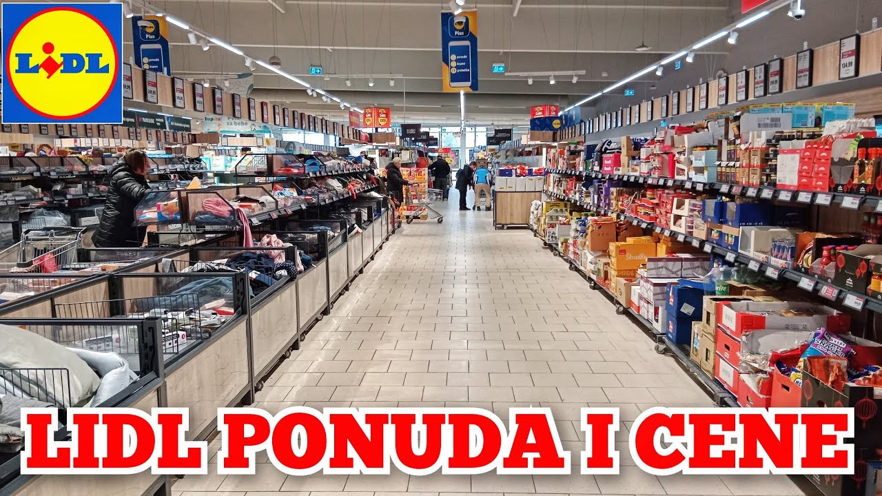 Lidl Market Obilazak - Prehrambeni Proizvodi, Slatkiši, Kozmetika, Kućna Hemija 