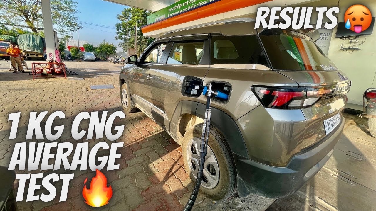 Brezza CNG 1 किलो में कितना चलती है ? Brezza CNG 1 KG Average Test 🔥 | Unexpected Result