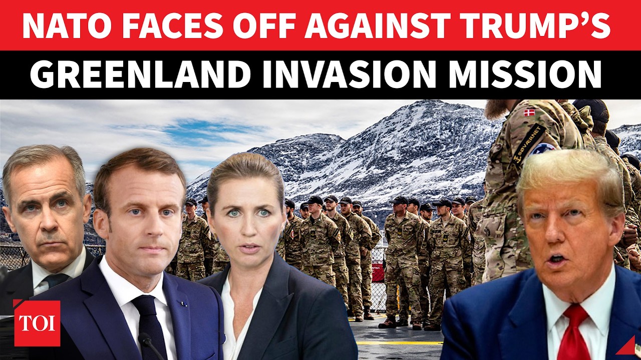 ‘NATO STRIKES’ Before Trump Seizes Greenland; Canada Draws Battle Lines | ‘Difficult But…’