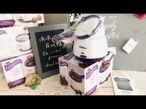 Wilton ☜UNBOXING☞ Candy Melts Candy Melting Pot