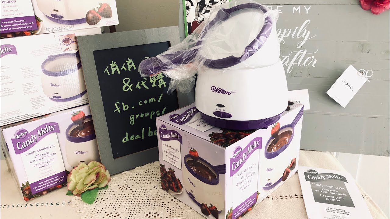 Wilton ☜UNBOXING☞ Candy Melts Candy Melting Pot
