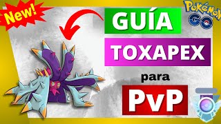 🔥¿Es tan FUERTE como DICEN?😱 Los MEJORES ATAQUES de TOXAPEX en POKÉMON GO✅