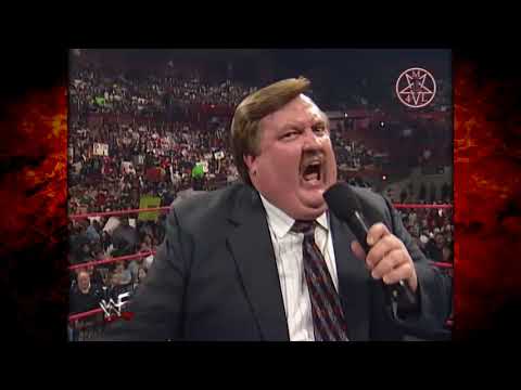 WWF RAW IS WAR January 19, 1998 Me and Paul Bearer Mock The Undertaker