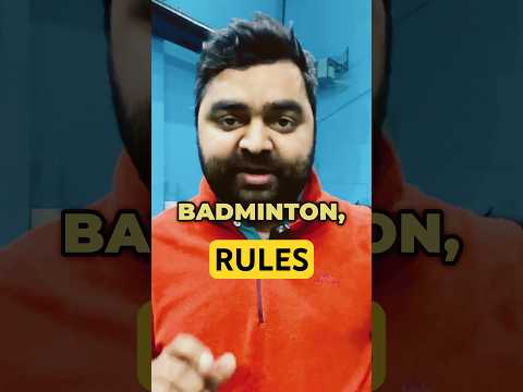 Badminton rules #rules
