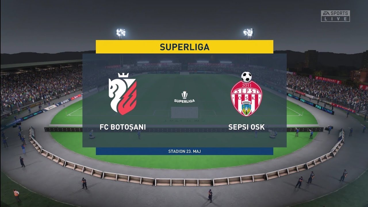 Sepsi OSK - Hermannstadt !#viral #live #fifa23 #superliga #sepsi # hermannstadt #romania #fifa 