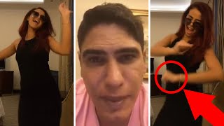 منة عرفة تشعل السوشيال ميديا بفيديو وهي ترقص في غرفة نومها بطريقة مثيرة والجمهور : نادوا أبو هشيمة