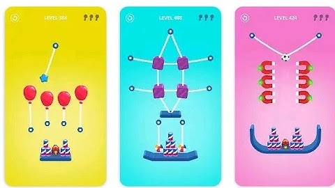 Rope Slash Level 1-40  Android/Ios Gameplay