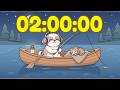 120 Minute Timer Bedtime Lofi Timer | 2 Hour Relaxing Beats to Rest 💤