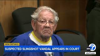 Man, 81, accused of terrorizing Azusa neighborhood with slingshot out of jail