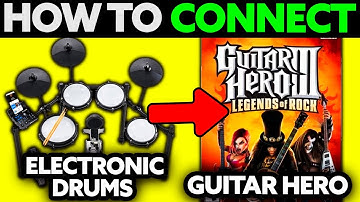 How To Connect Electronic Drums to Guitar Hero (2025) - Step by Step
