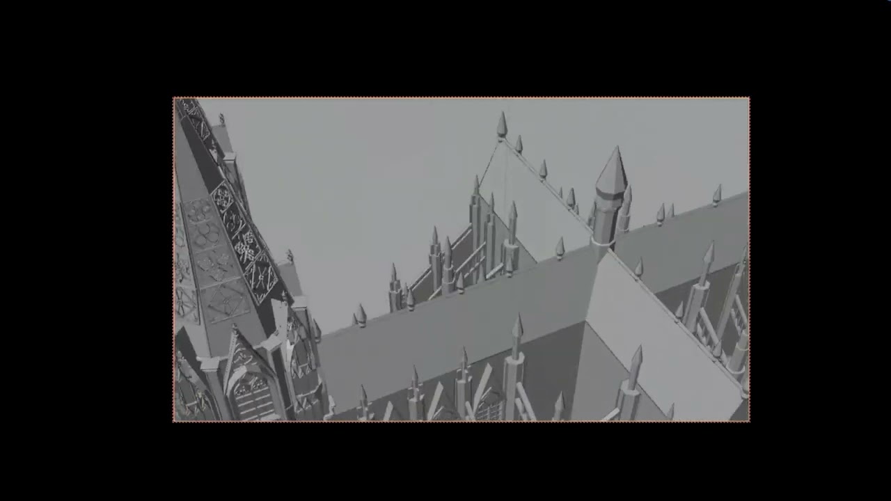 Cologne cathedral 3d model