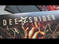 Dee Snider - Leave a Scar | Limited Marbled Vinyl Edition | Wooden Box | Unboxing and more
