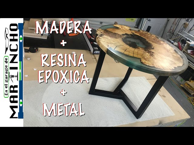 MODIFICANDO unas PATAS de METAL para hacer una MESA 