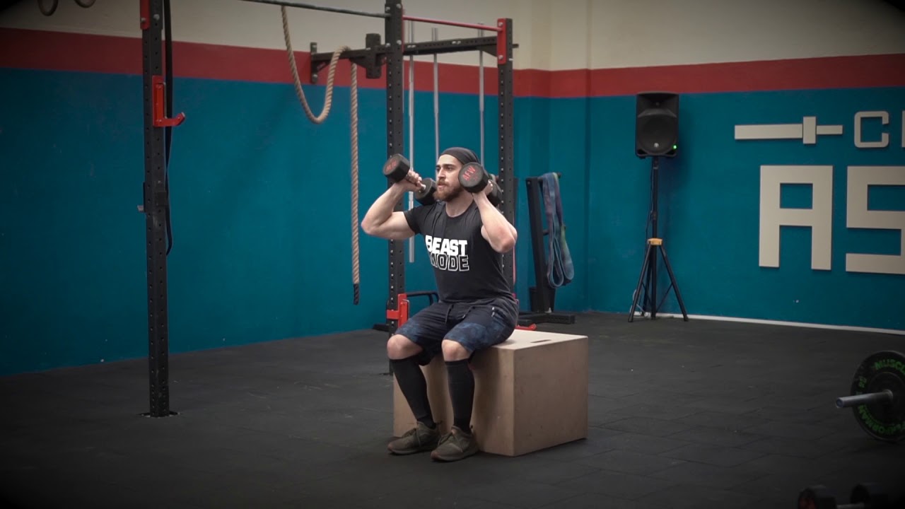 Single Leg Dumbbell Eccentric Box Squat/Ağırsağlam - YouTube