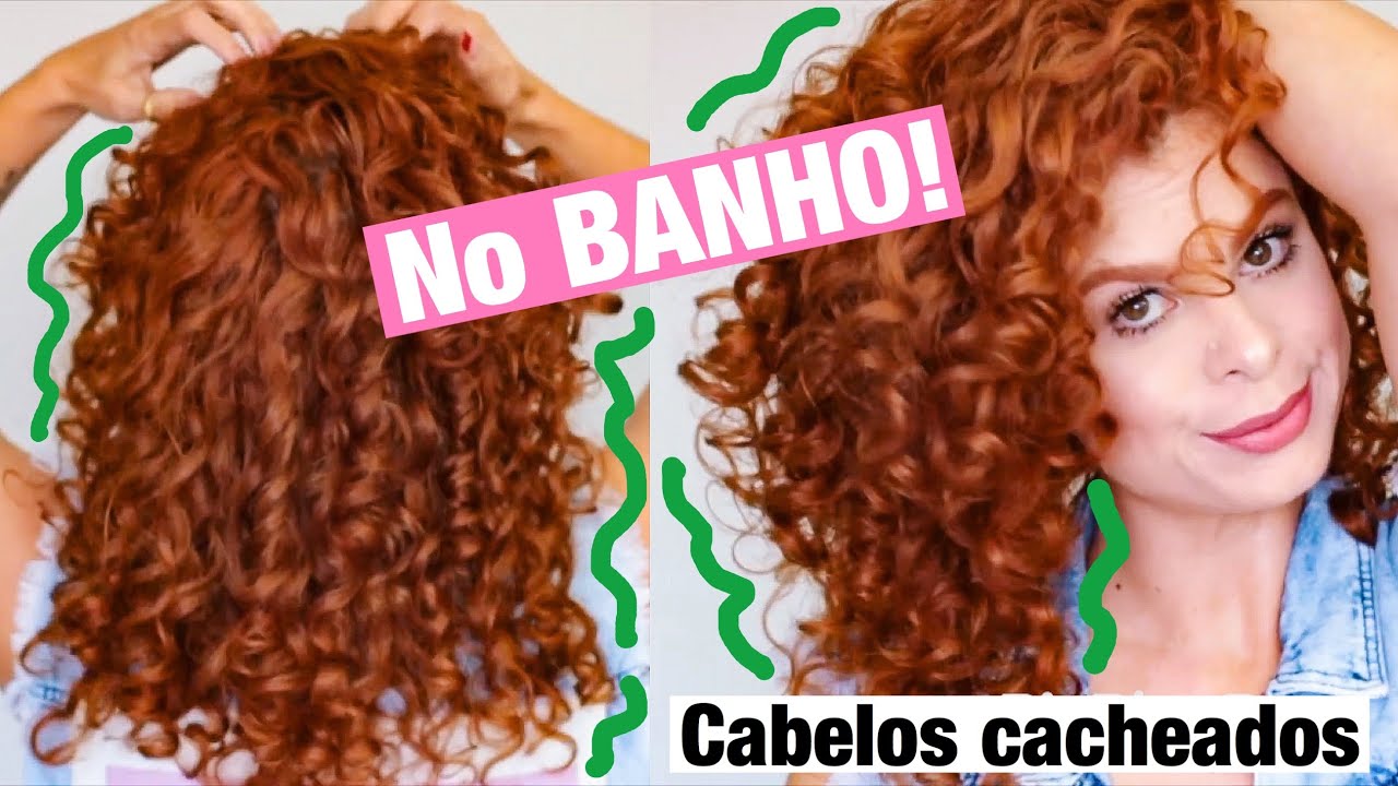 FINALIZAÇÃO NO BANHO- Cabelo encharcado/Cachos soltinhos (ótimo pra cabelos ondulados)