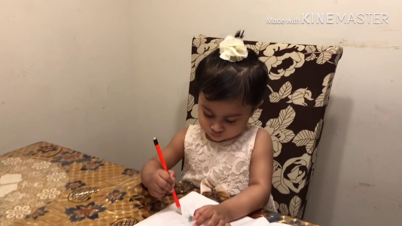 ayaan does his homework at home