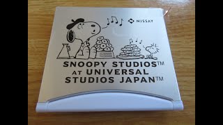 日本生命特典 折りたたみ式 スヌーピー デジタル時計