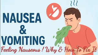 Why Am I Nauseous? Causes, Remedies When To Worry Nausea Vomiting Explained