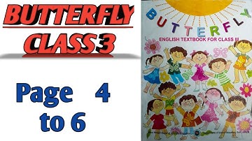 Butterfly Class 3 Revision Lesson,Page 4 to 6, Activity: 6,7,8 and 9