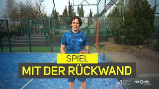 Padel Regeln - Das Spiel mit der Rückwand leicht erklärt | Deutsche Padel Akademie screenshot 3