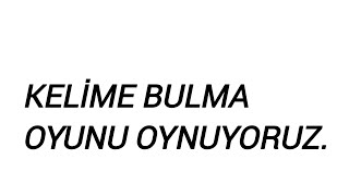 Kelime Bulma Oyunu Oynuyoruz. Ufuk Tüzün screenshot 1