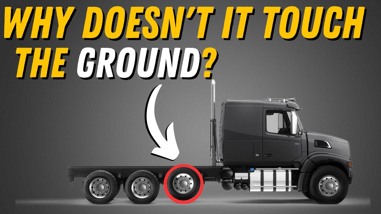 Why Do Some Truck Tires Don't Touch The Ground? YouTube