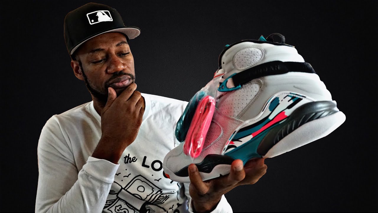 jordan retro 8 south beach on feet