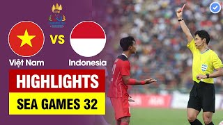 Highlights Việt Nam vs Indonesia | Thầy Trò HLV Troussier Nhận Bàn Thua Oan Nghiệt Phút Bù Giờ
