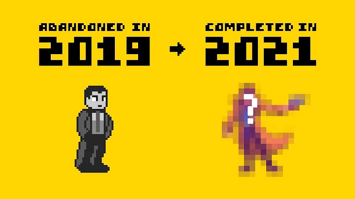 Remaking my abandoned pixel art from 2 years ago