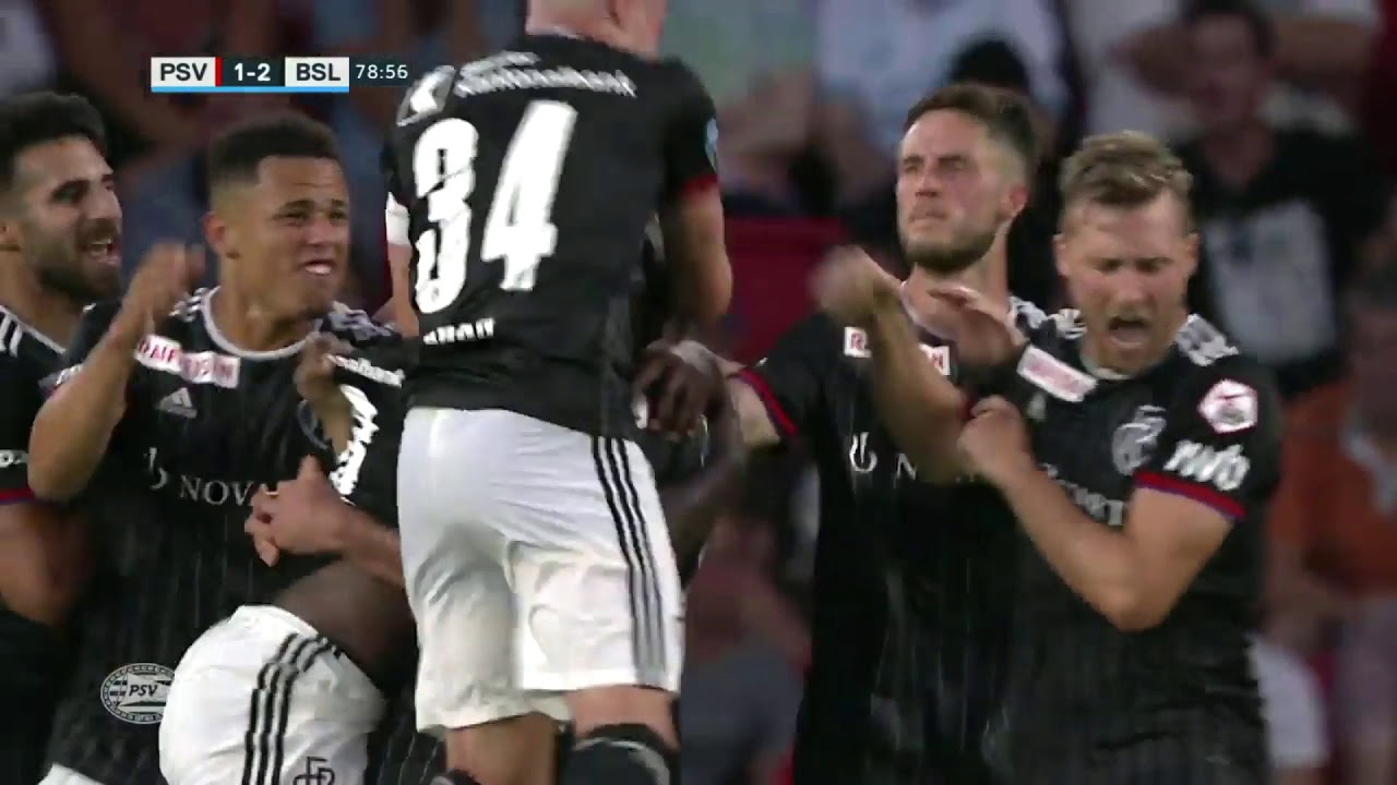 PSV 3-2 Basel Champions League Qualification Highlights