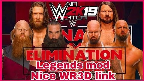 WR3D mod by HHH 2K20 link | in mod Elimination Chamber 2019 wr3d mod 2k19 download 47+arenas HHH