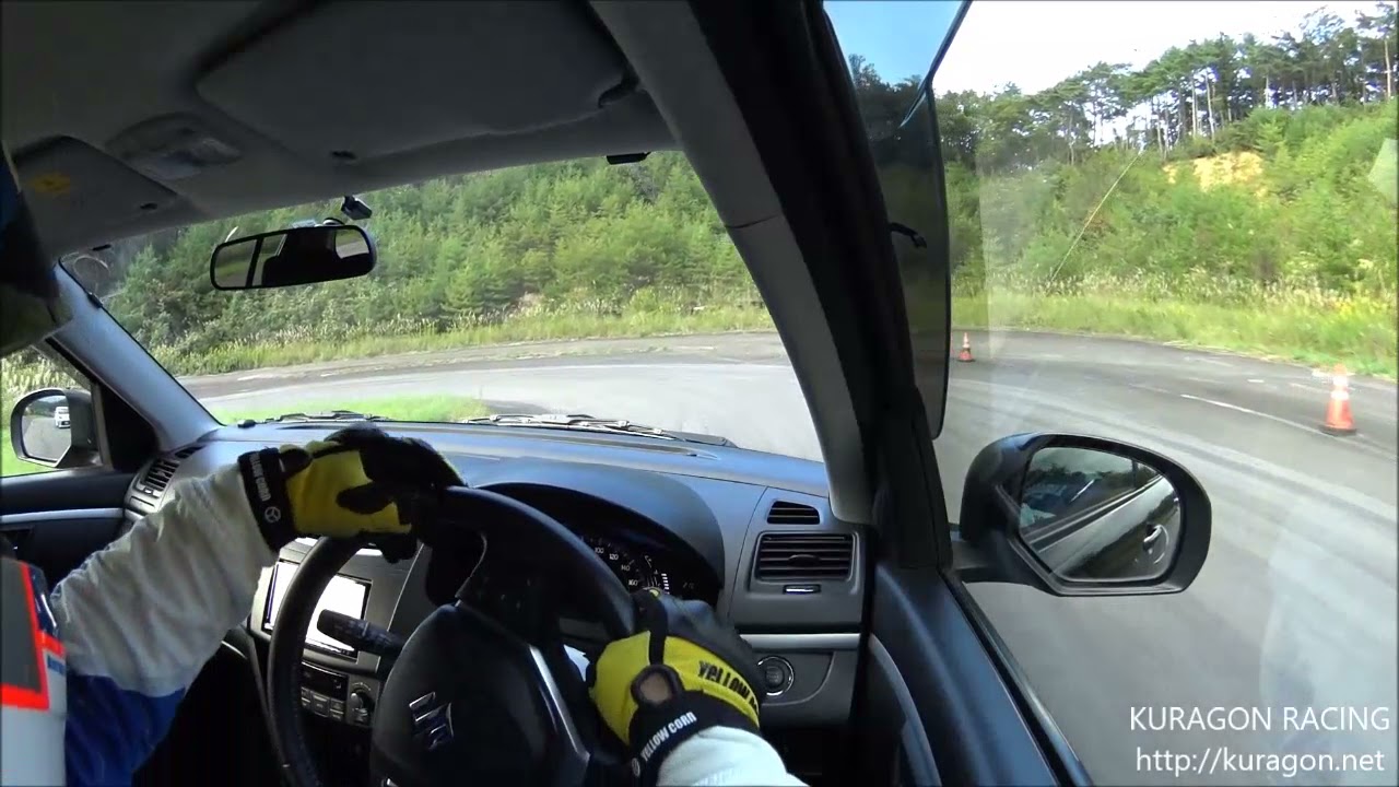 マイカーのスイフトＲＳ ＣＶＴでリンクサーキット走ってきた