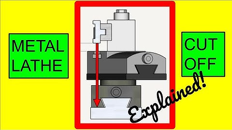 Metal Lathe Cut Off Explained PLUS a better tool holder!