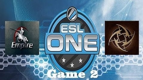 Empire vs NIP, 2 игра(EPIK!), ESL One 2015, Europe Qualifier (Русскоязычный стрим)