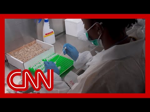 CNN looks inside South African lab studying Omicron.